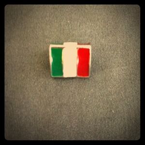 Italian Flag Charm for Pandora Charm Bracelet!