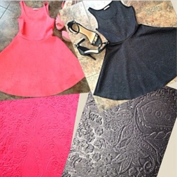 Black skater dress M (price reduced)