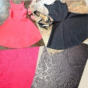 Black skater dress M (price reduced)