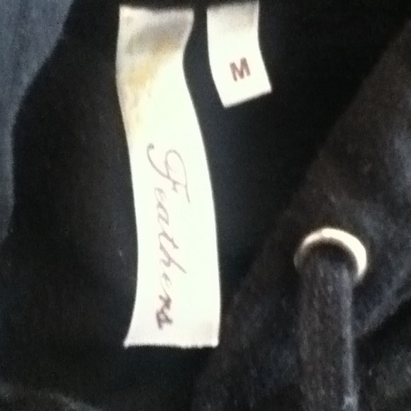 Black and purple cropped sweatshirt - Picture 4 of 4