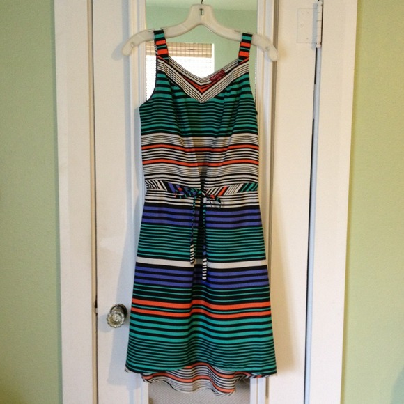 MERONA striped dress. Perfect for Spring!
