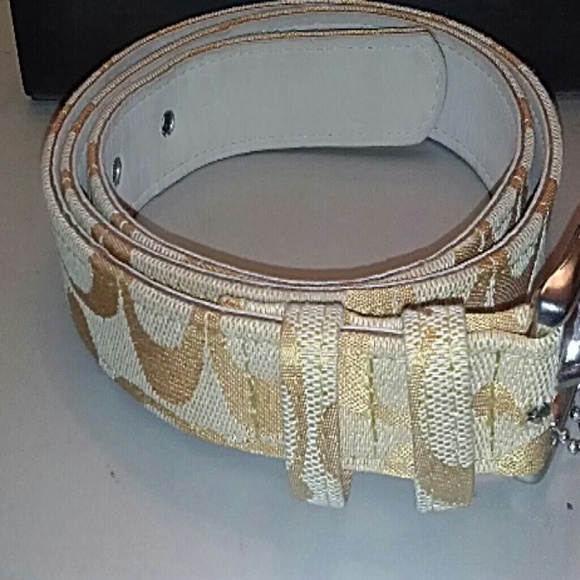Coach inspired Belt