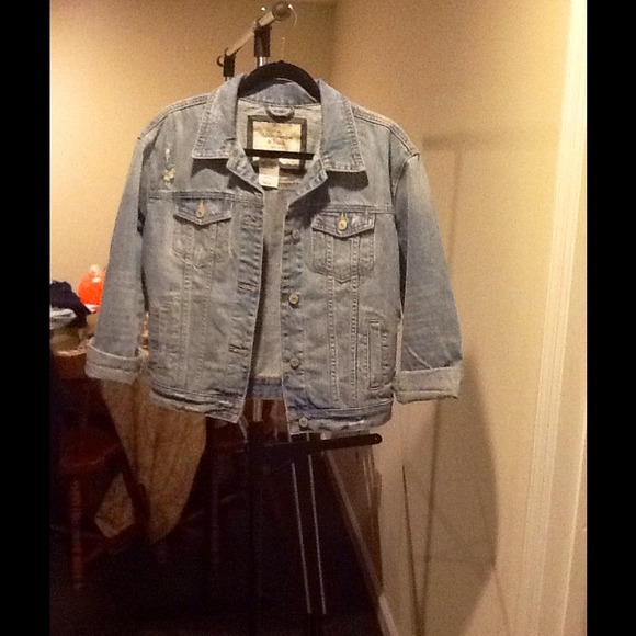Abercrombie and Fitch denim jacket NWTS