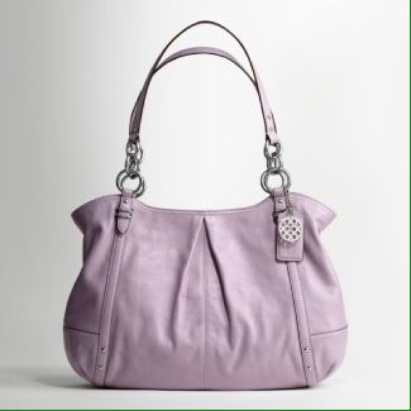 NWT Coach Alexandria Lilac Leather tote