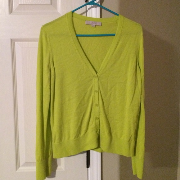 SOLD Bright yellow cardigan