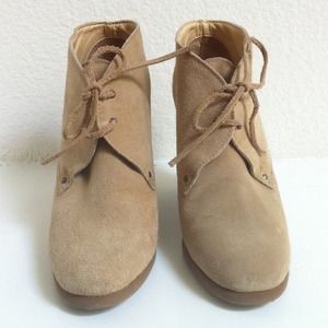 Michael Kors Suede Wedges (Thrifted)