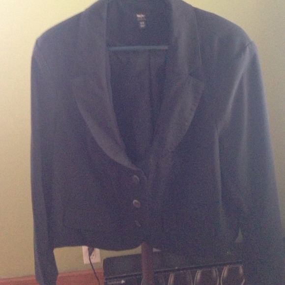 Black hip jacket