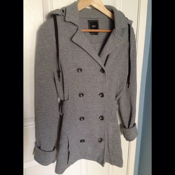❌HOLD❌ OBEY Knit Peacoat