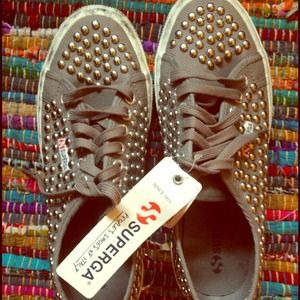 🎉Studded Superga Sneakers 🎉