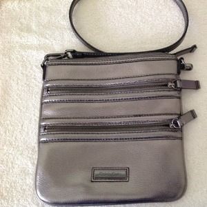Calvin Klein Pewter Crossbody