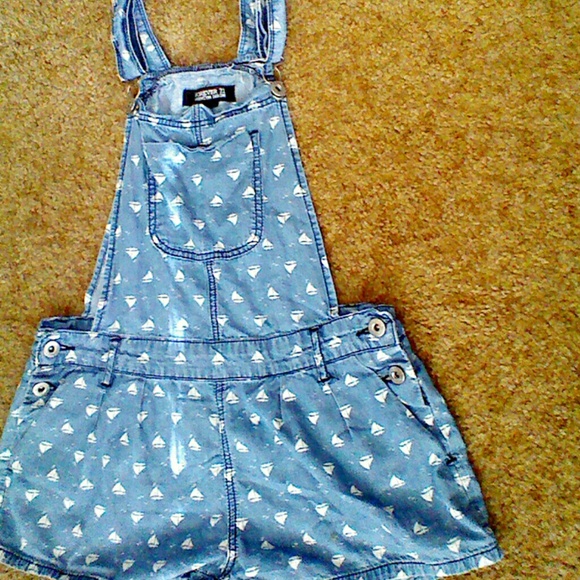 Forever 21 sail boat overalls