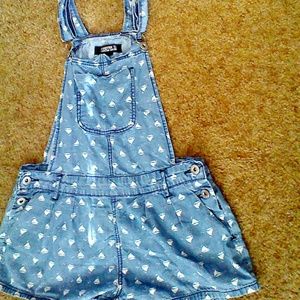 Forever 21 sail boat overalls