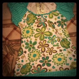 Spoiled flower t shirt