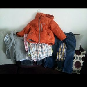 BUNDLE OF 5 OUTFITS PLUS PUFFER JACKET