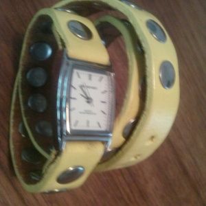 Red Monkey by Sundance wrap watch