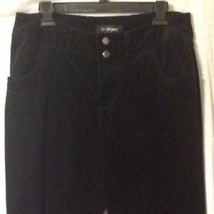 Black corduroy pants.  Size 14 - Lane Bryant