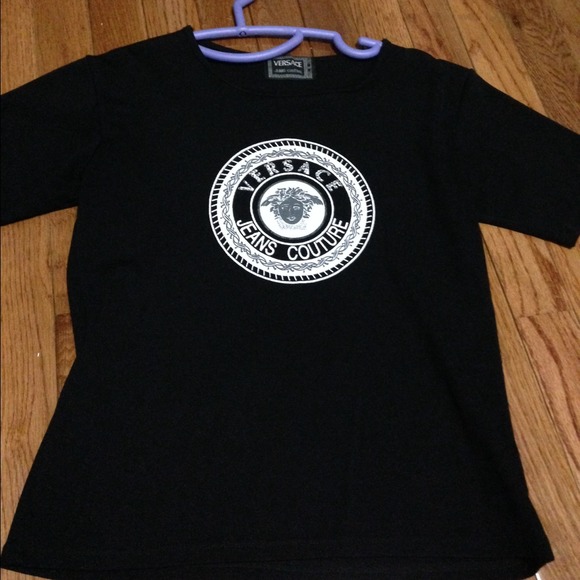 Versace black top