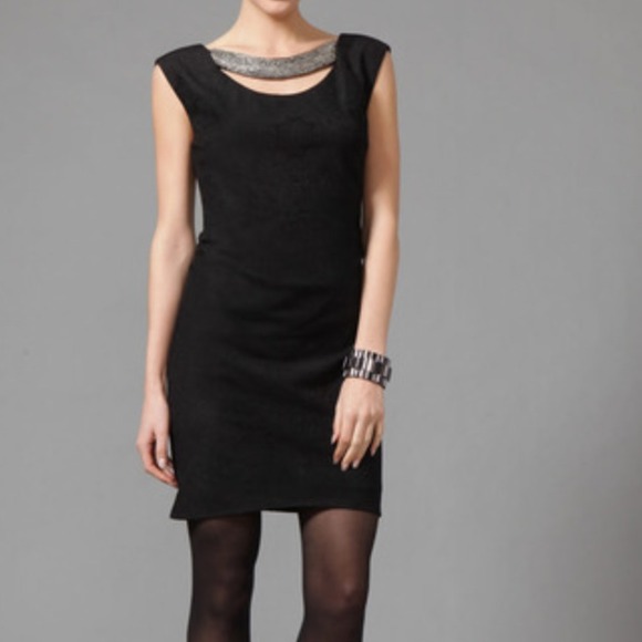 Mark + James beaded neck dress