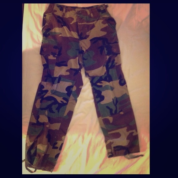 Woodland Camo pants