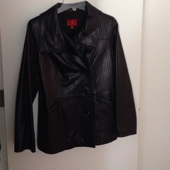 Leather jacket