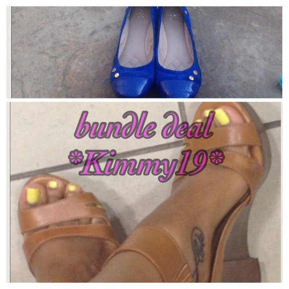 DVF wedges + Vince Camuto Flats