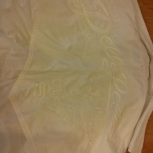 Button up men's pelle pelle long sleeve shirt