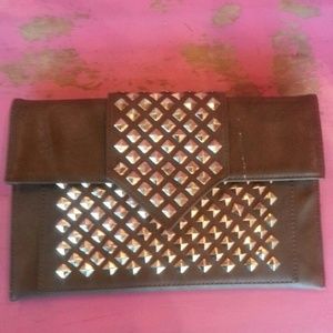 studded clutch!!