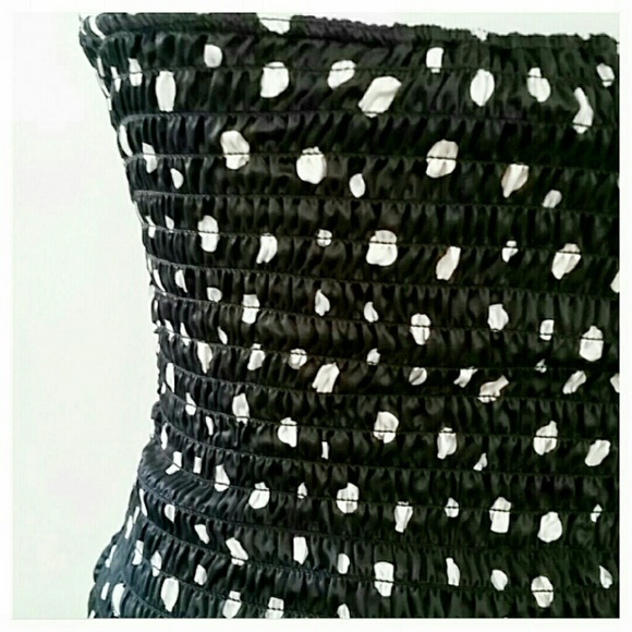 Silk Polka-Dot Halter Top - Picture 4 of 4