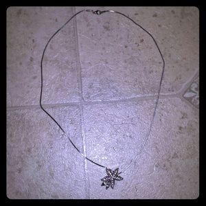 Silver Starfish Necklace