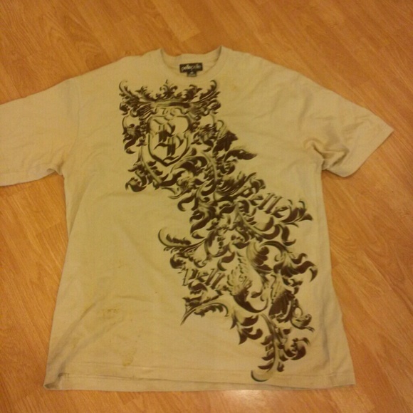 Men's pelle pelle white t-shirt