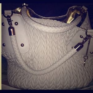 Used BigBuddah Handbag. Off white/Cream