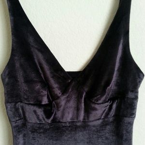 BCBGMaxAzria Plum floor-length dress