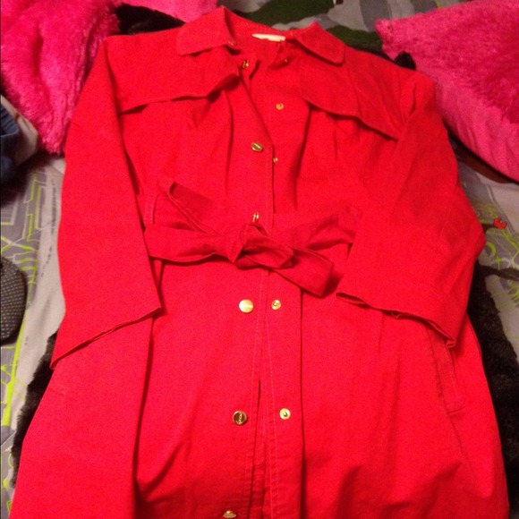 SOLD Red jacket - Picture 4 of 4