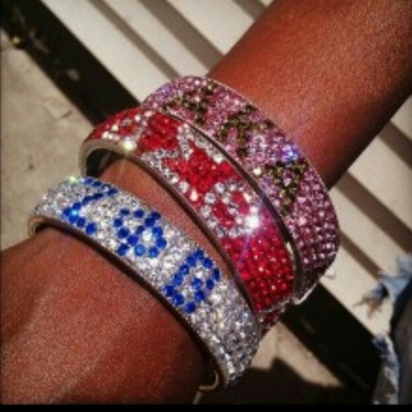 Swarovski Crystal Handmade Sorority Bangle