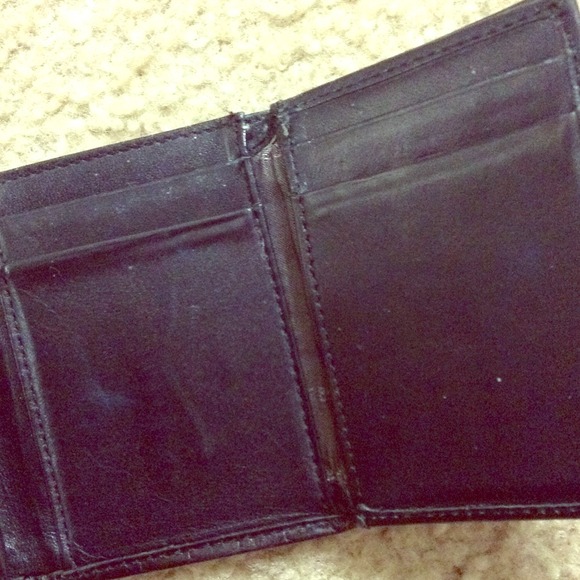 🚫sold in a bundle🚫Men'stri-fold wallet- interior