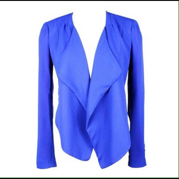 Ark & Co Jackets & Blazers - Ark&Co Blue Waterfall Blazer Size Small