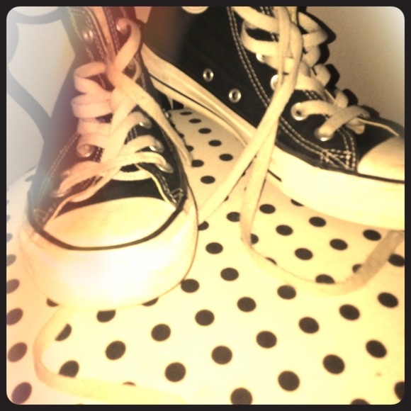 Black Hi Top Converse