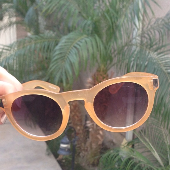 Peachy marigold color oversized vintage look sunni
