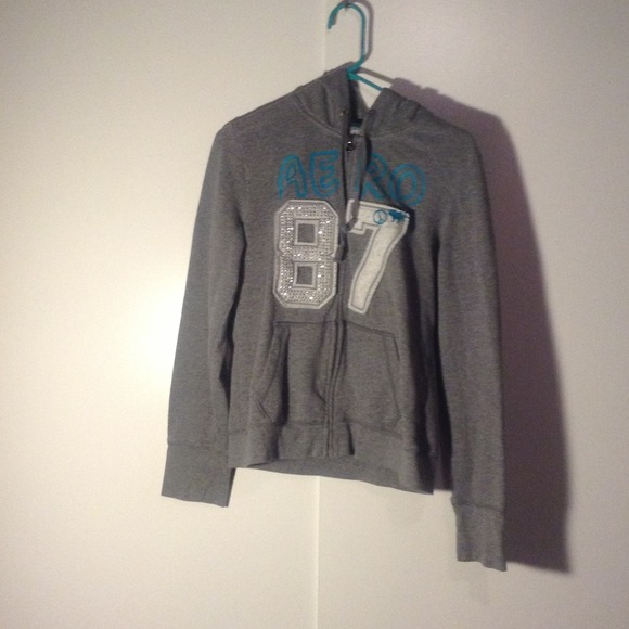 Gray hoodie