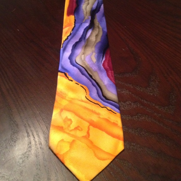 ON HOLD-Jerry Garcia Silk Tie "Liquid Torso"
