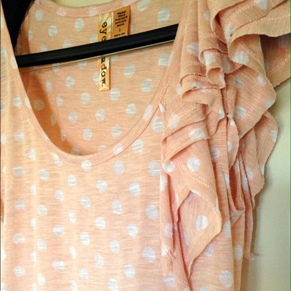 Pink Polka Dot Blouse - Picture 2 of 3