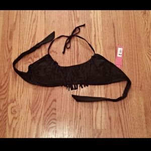 *SOLD* Fringe Halter Xhiliration Bikini