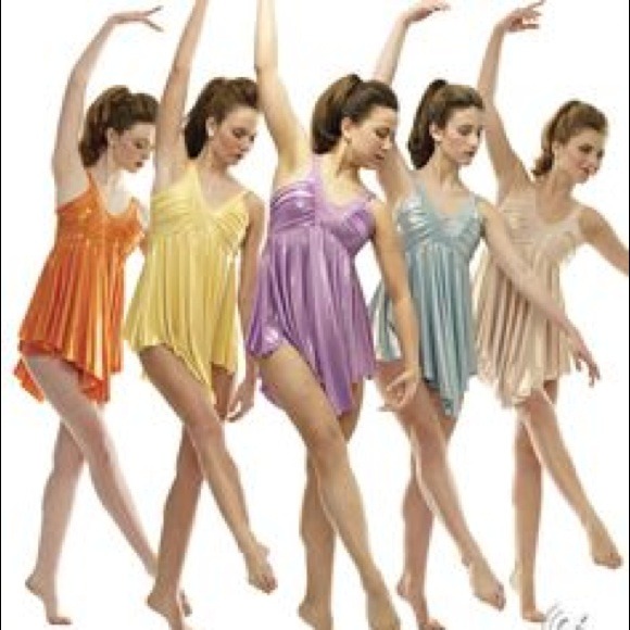 Purple dance costume