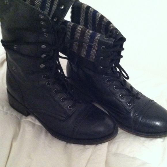 Steve Madden Combat Boots