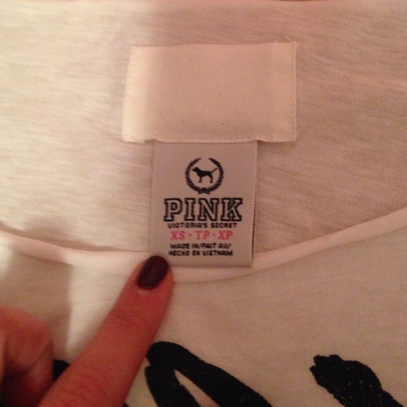 PINK Victoria's Secret zebra print top - Picture 3 of 3