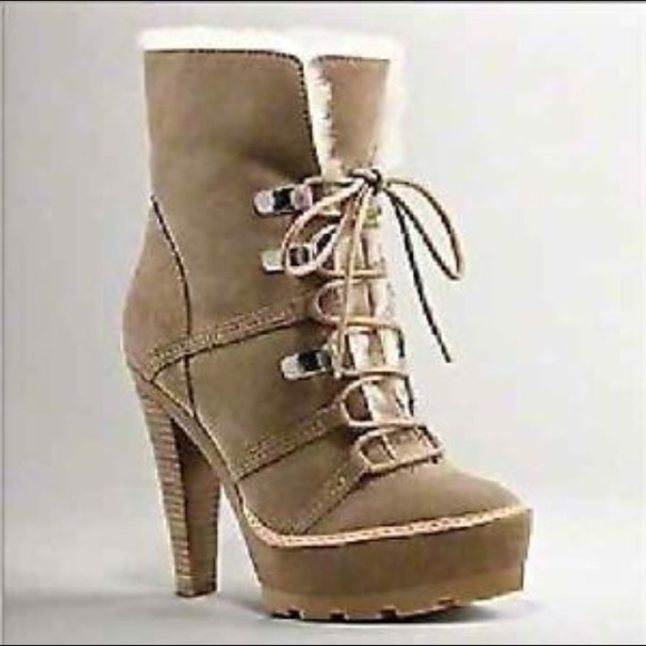 COACH Sydney Shearling BOOTS Size 5.5 $348 NEW
