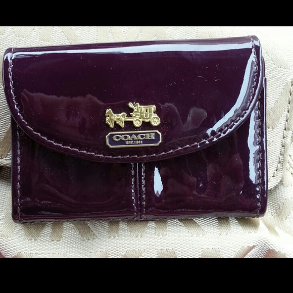 Coach credit card holder
