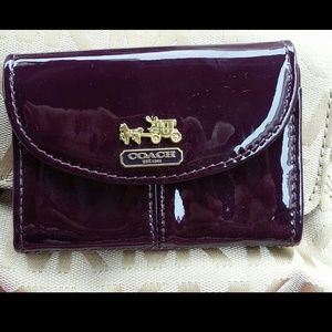 Coach credit card holder