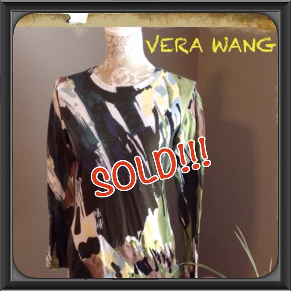 #134  🎀🎀SIMPLY VERA WANG LONG SLEEVE TOP