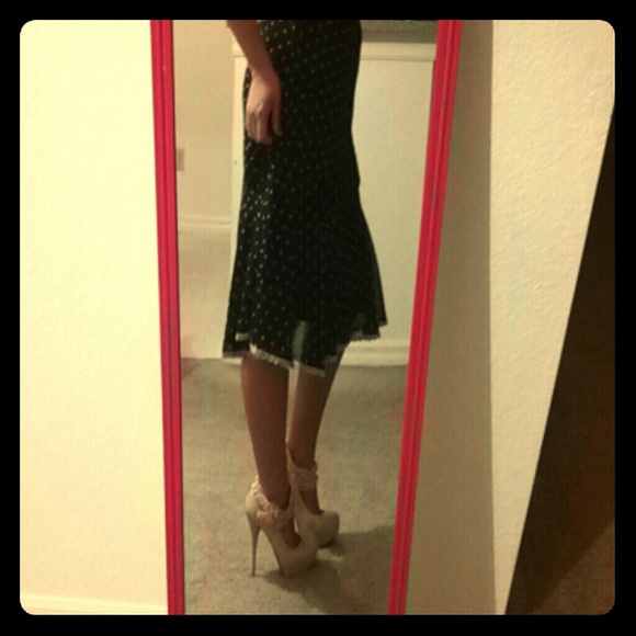 Retro polka dot skirt - Picture 1 of 4